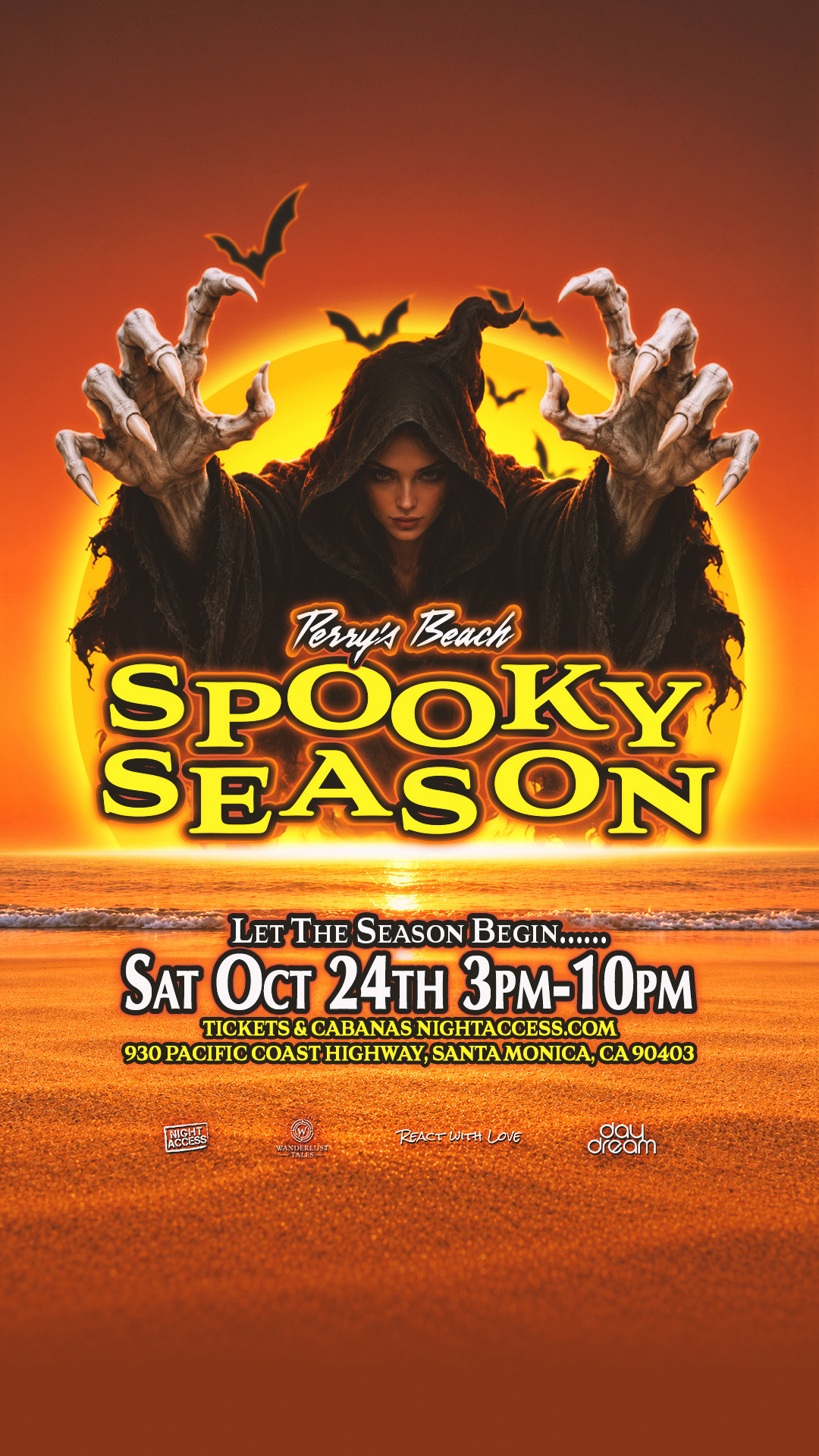 Perry’s Beach Club • Santa Monica Beach Sat, Oct 24th