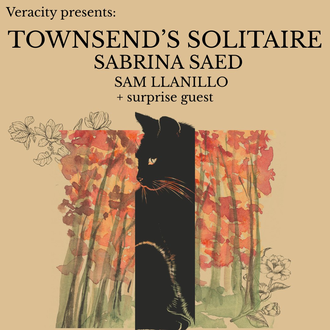 Townsend's Solitaire, Sabrina Saed + More