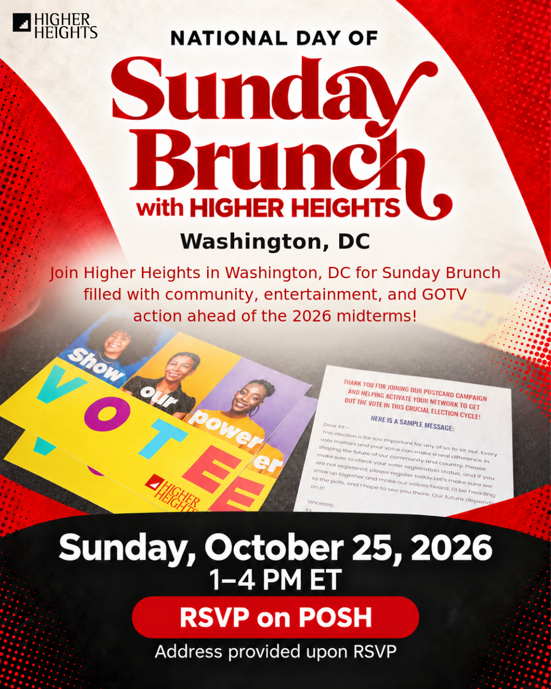 #BlackWomenVote National Day of Sunday Brunch in DC