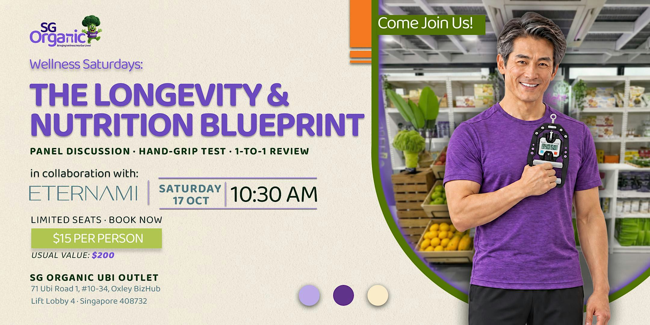 Wellness Saturdays: The Longevity Nutrition Blueprint