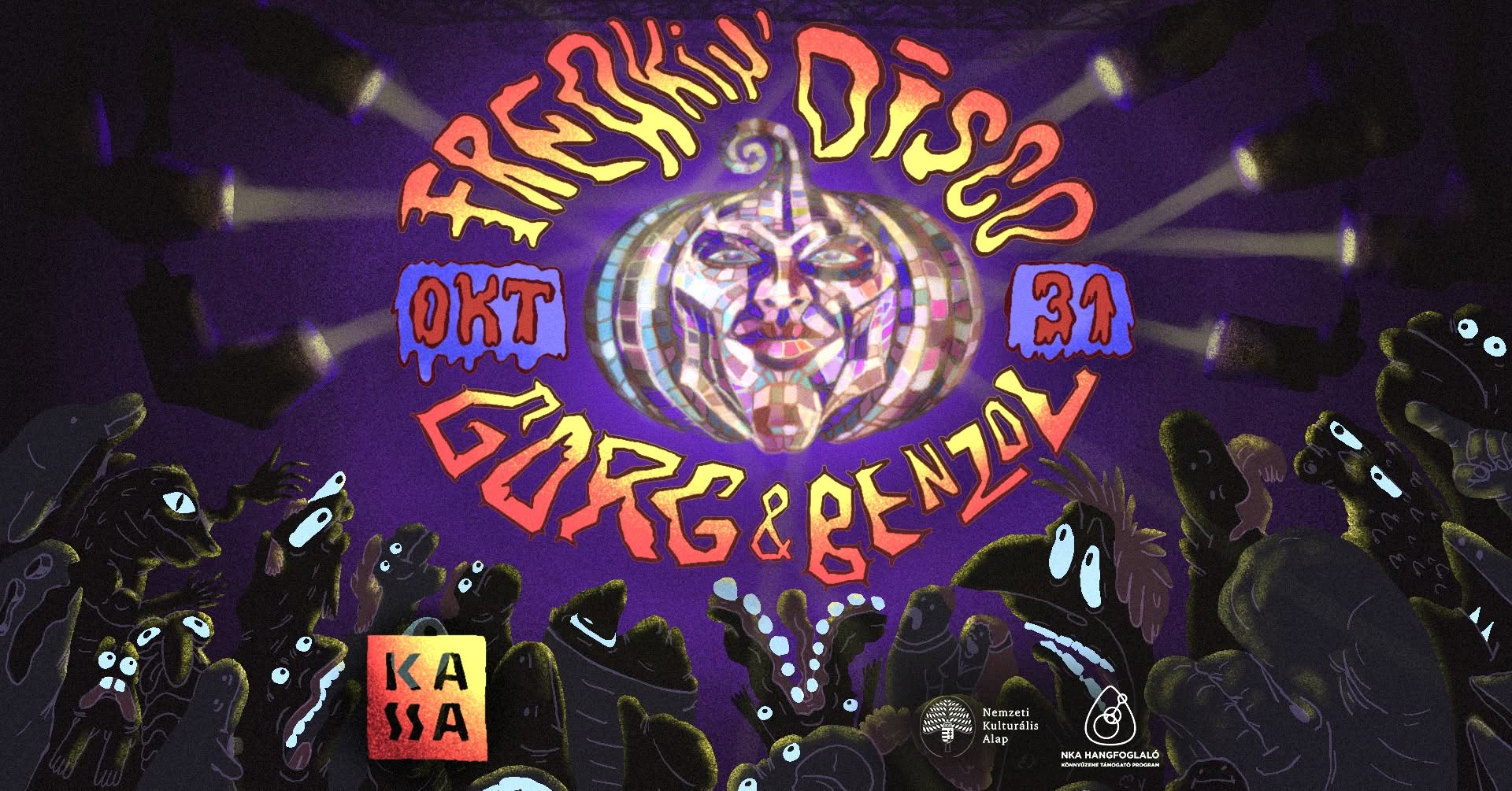 Freakin' Disco, Gorg & Benzol @ KASSA Halloween