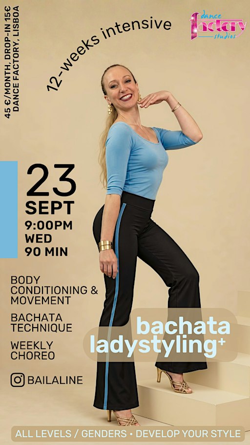 Bachata Ladystyling+ 12-weeks Intensive