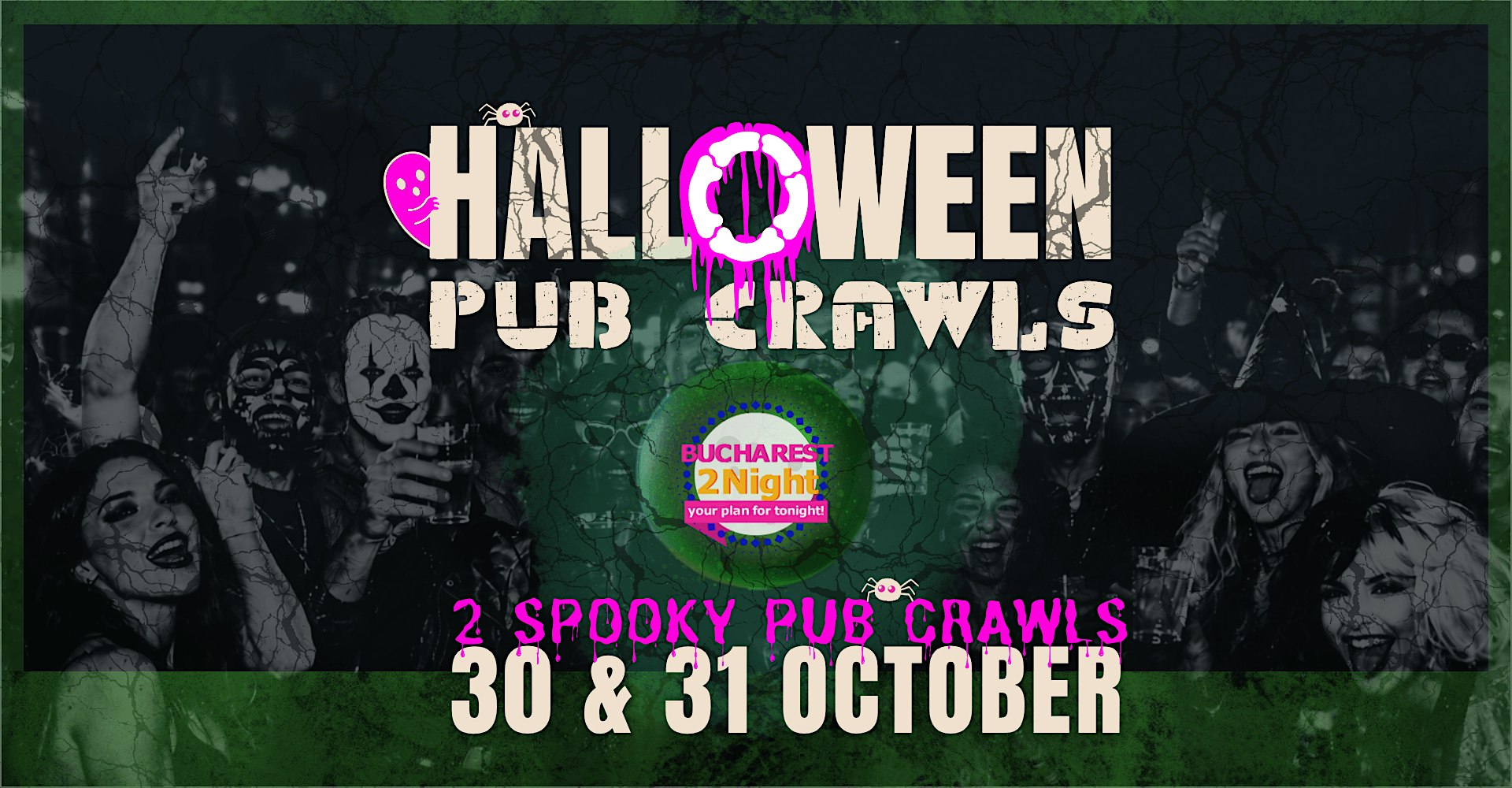 Halloween in Bucharest: 2 Spooky Bar Crawls
