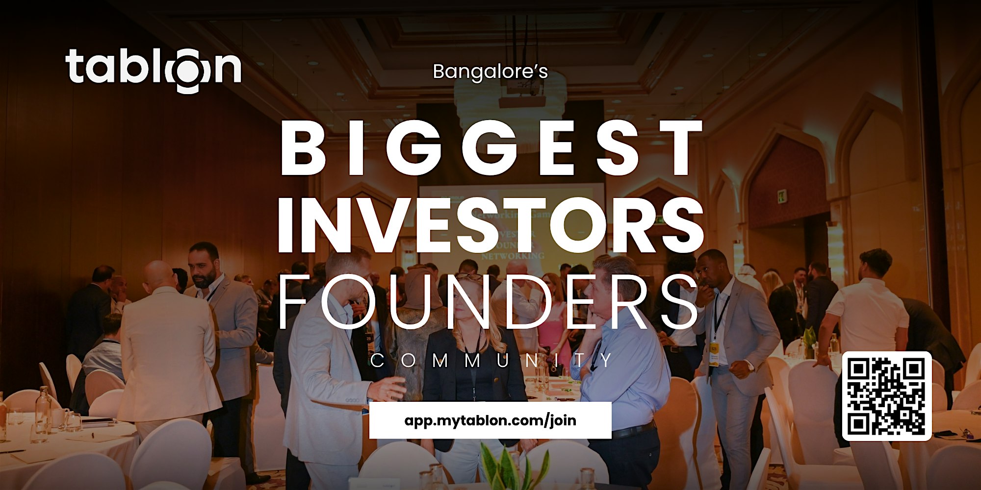 Join Biggest Community | Investors & Founders | Bangalore