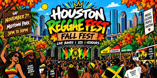 Houston Reggae Fall Fest Vendor Registration