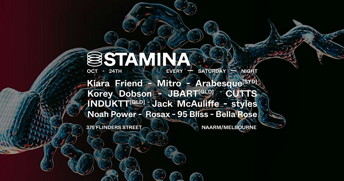 Stamina Melbourne 2026