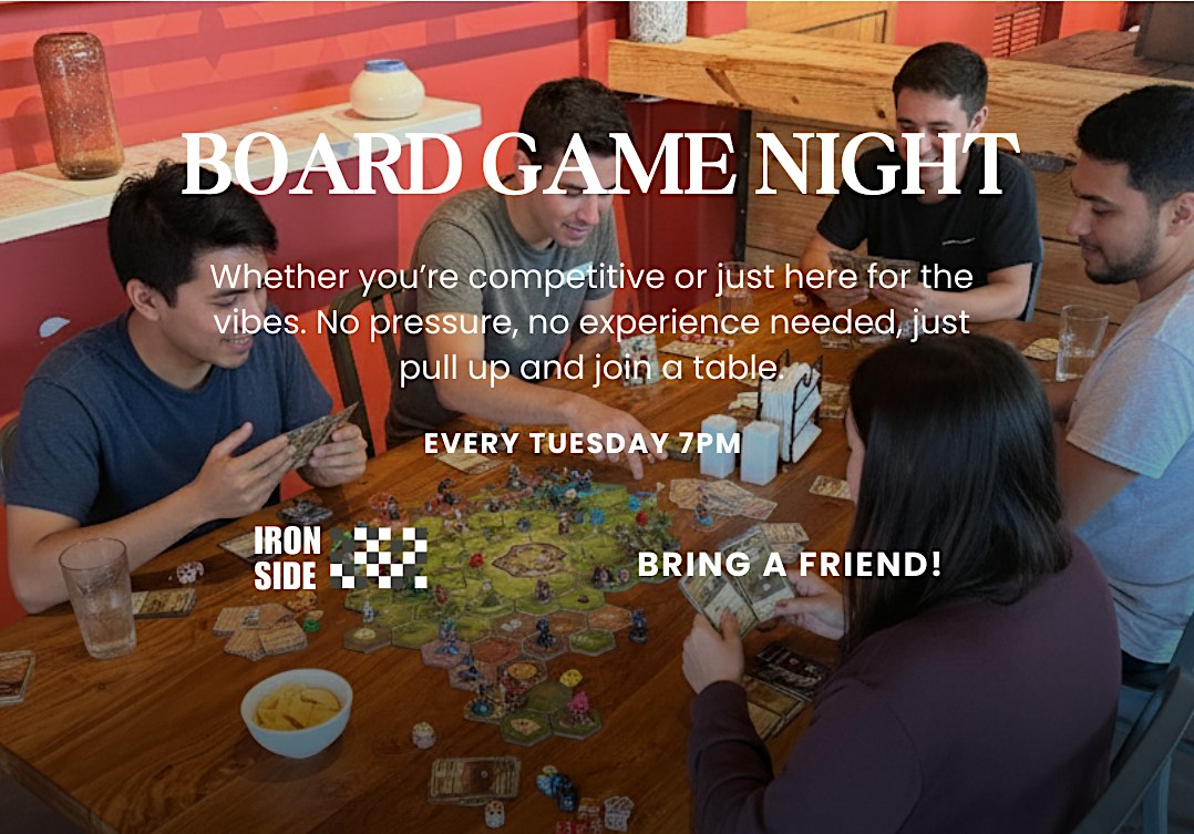 Board Game Night at Miami Ironside