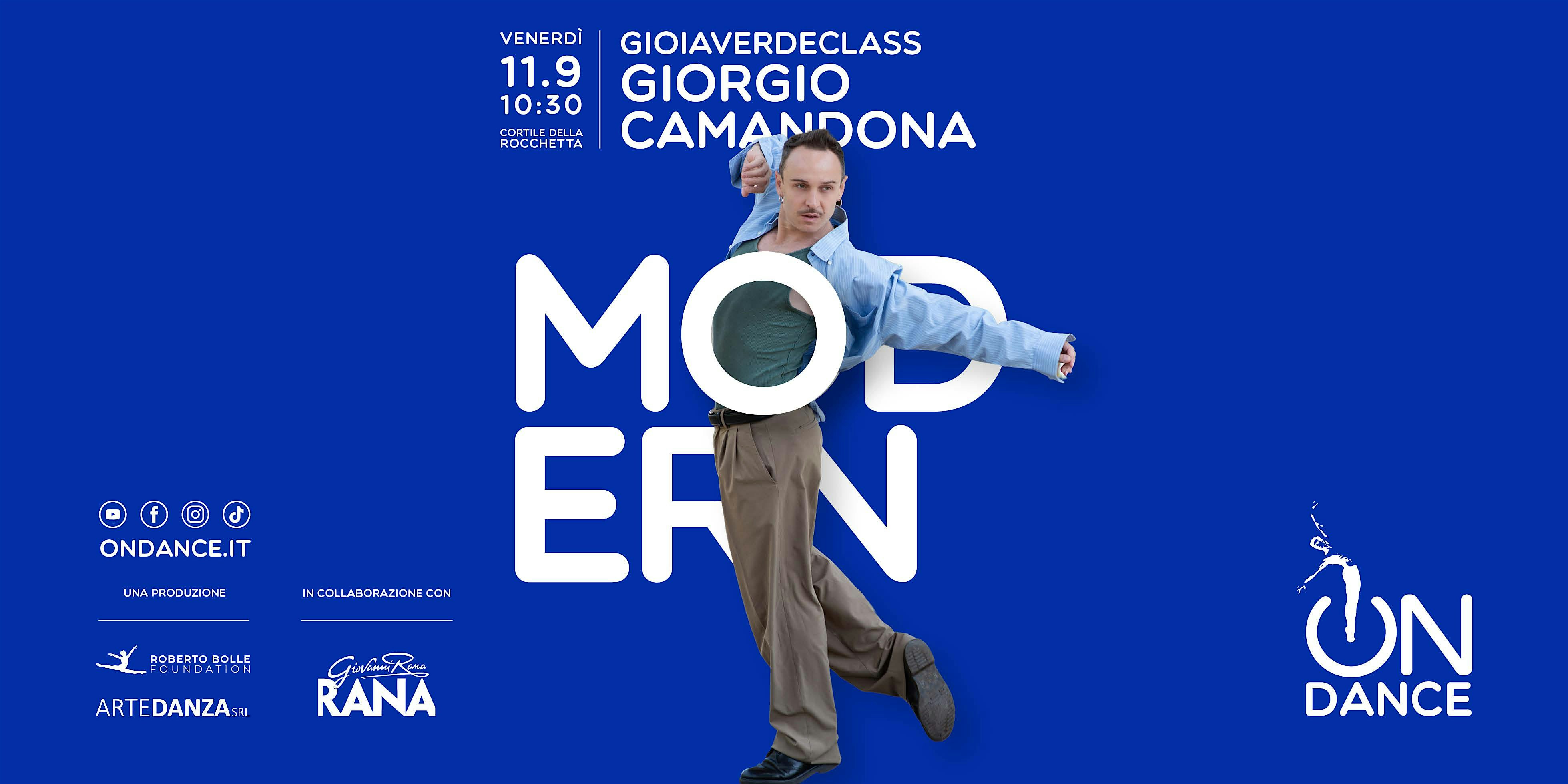 OnDance - Modern con Giorgio Camandona