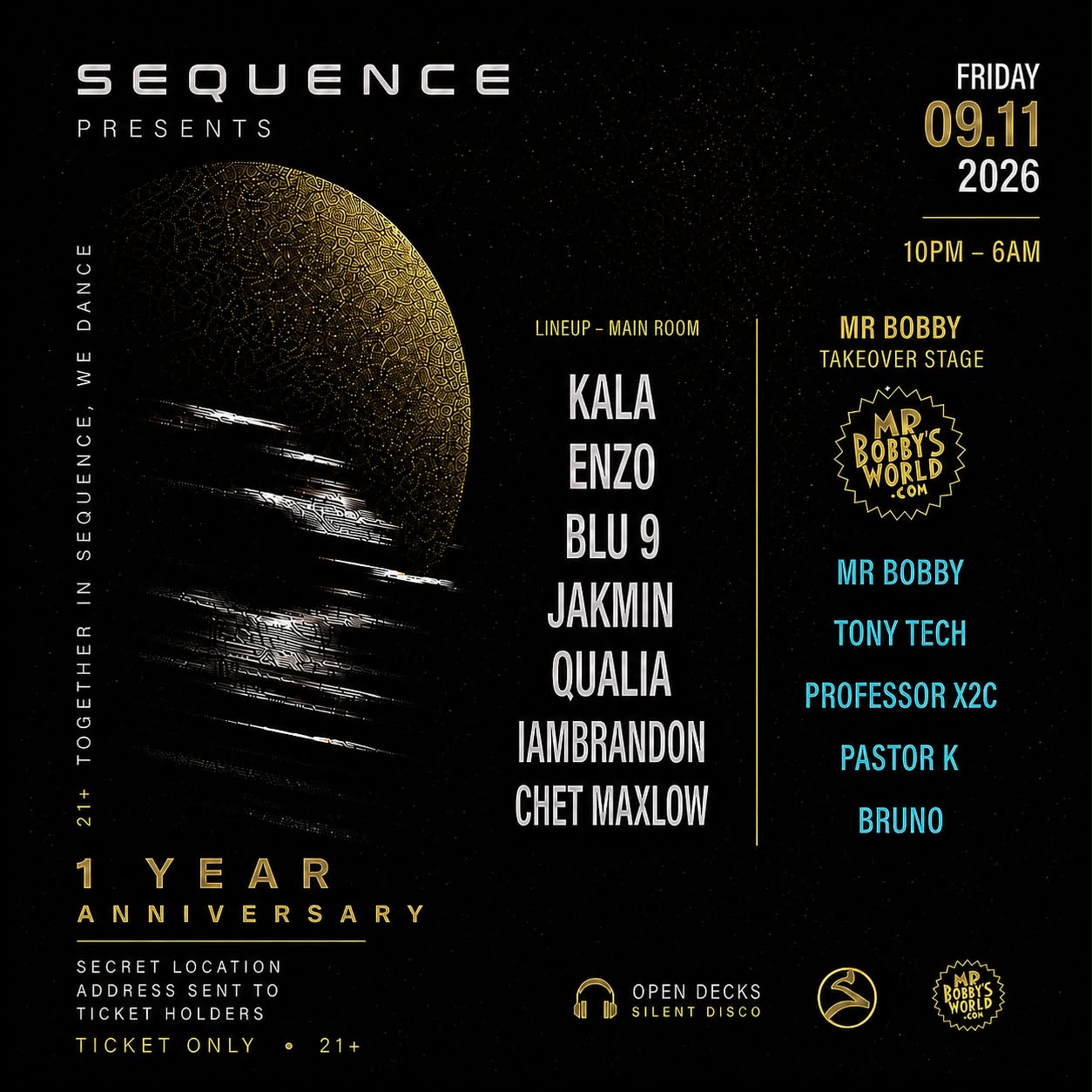 ONE YEAR of SEQUENCE