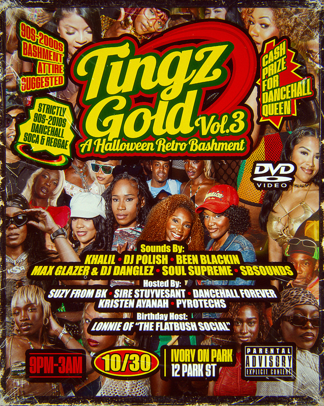 Tingz Gold: A Halloween Retro Bashment