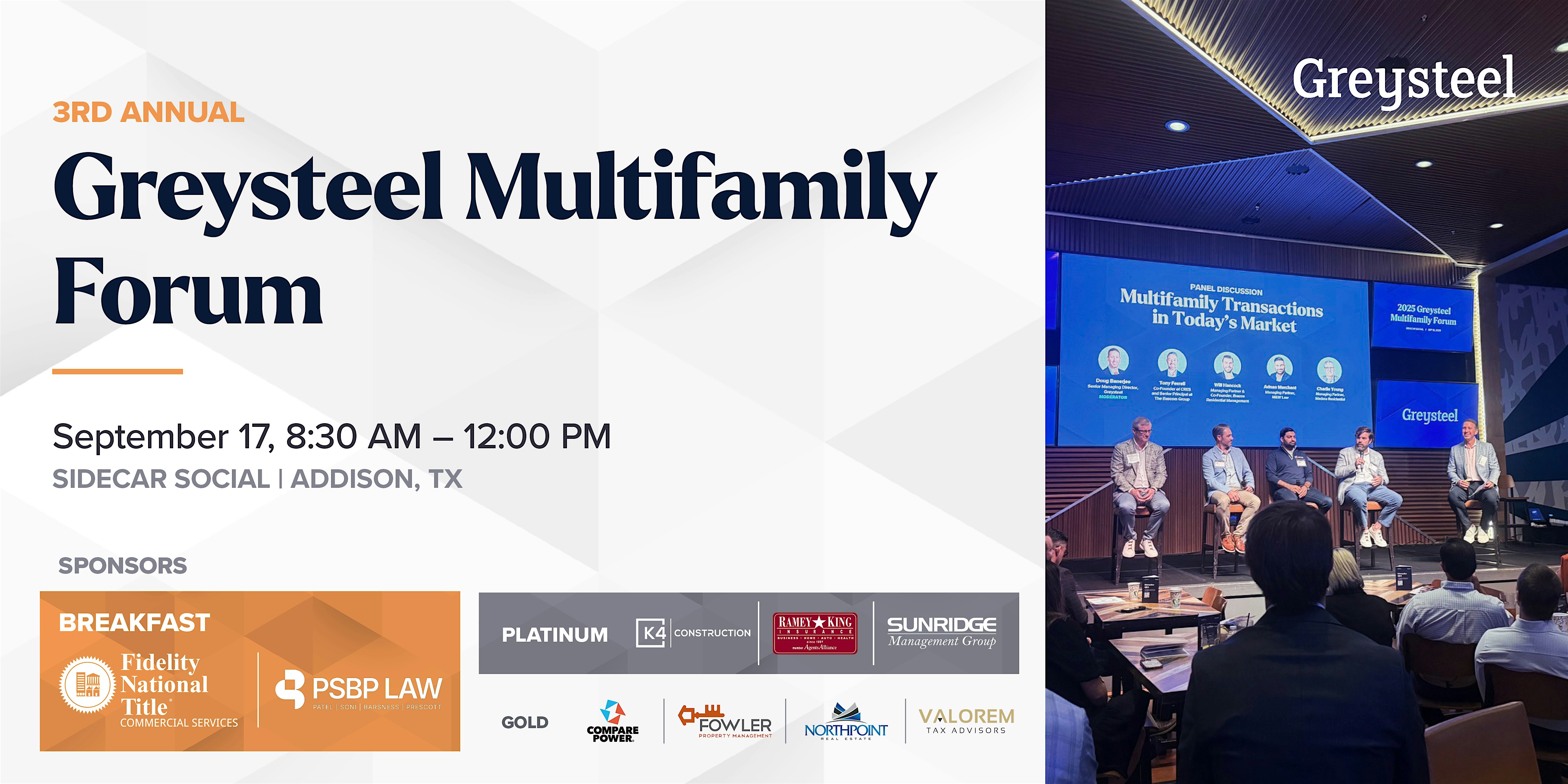 Greysteel Multifamily Forum