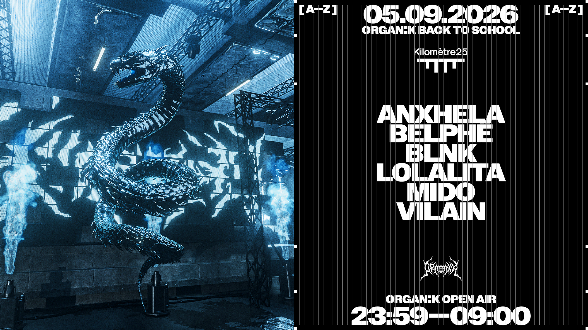 Organïk: ANXHELA, BLNK, Lolalita, VILAIN & MORE