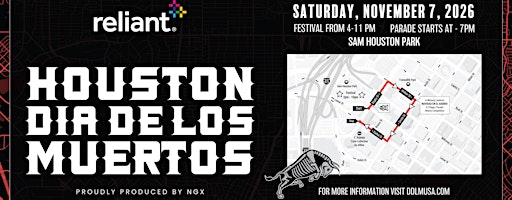 6th Houston Dia De Muertos Parade & Festival, Presented by Reliant
