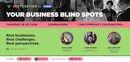 YOUR BUSINESS BLIND SPOTS