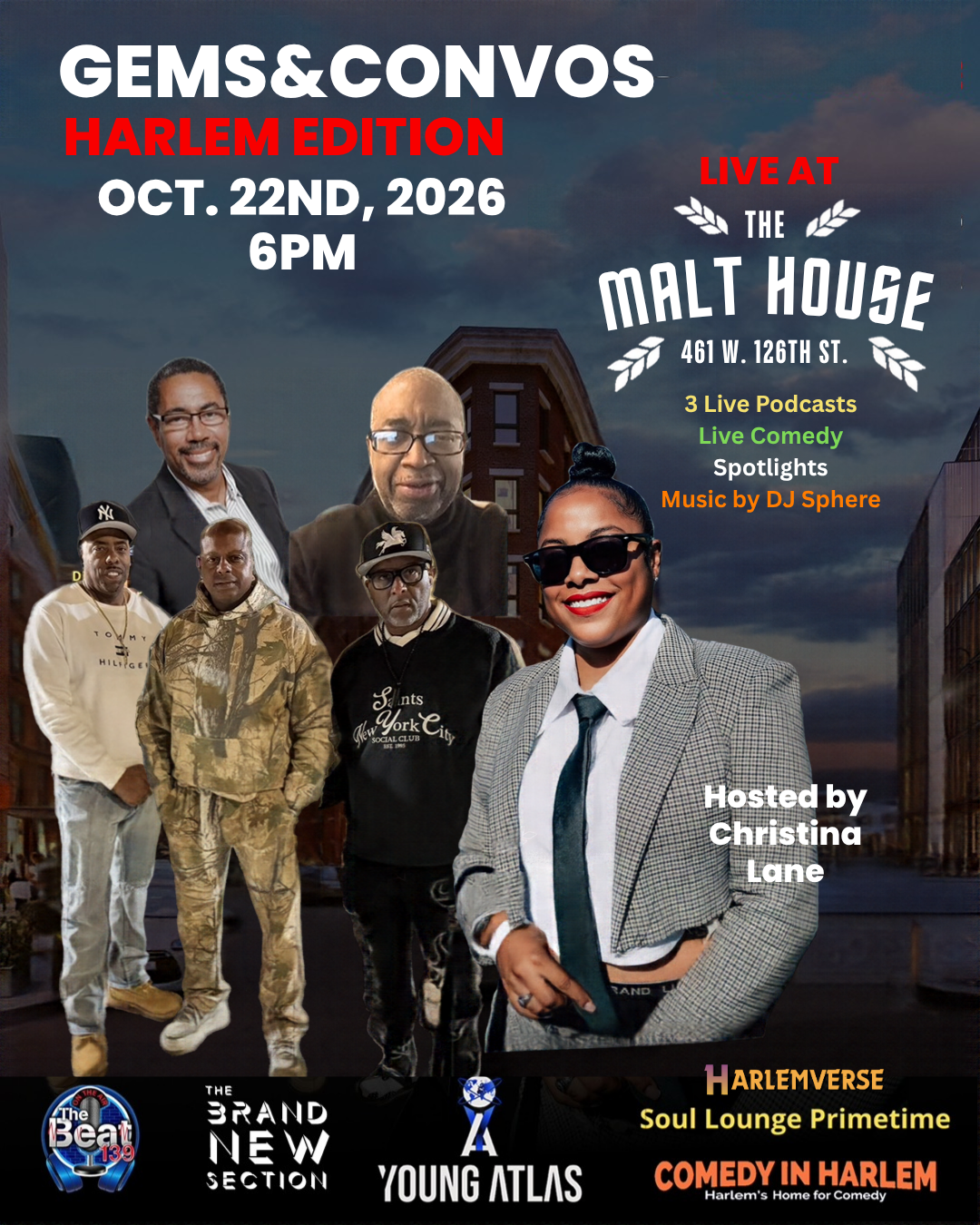 Live Podcast & Comedy Experience