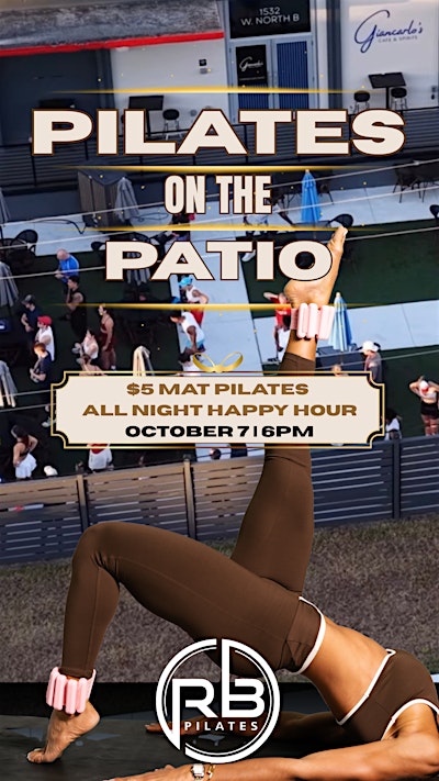 $5 Pilates On The Patio | Rare Body x Giancarlos Tampa
