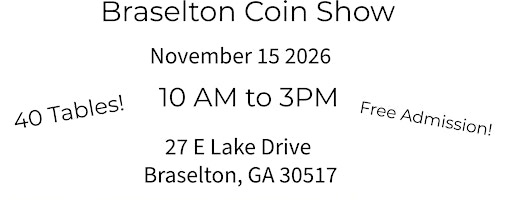 Braselton Coin Show