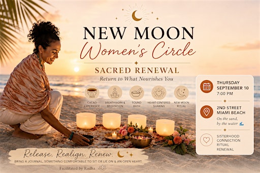 New Moon Women’s Circle: Sacred Renewal