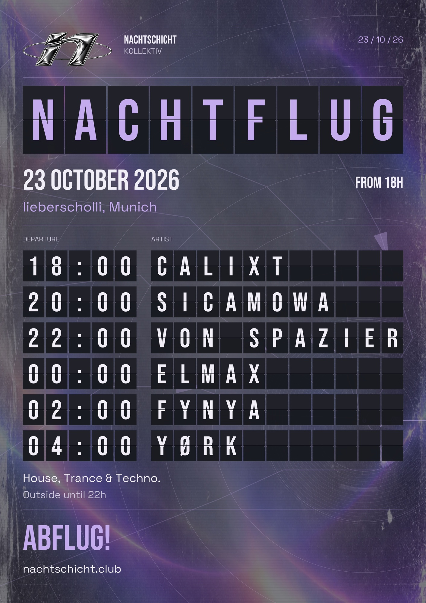 Nachtflug by Nachtschicht Kollektiv
