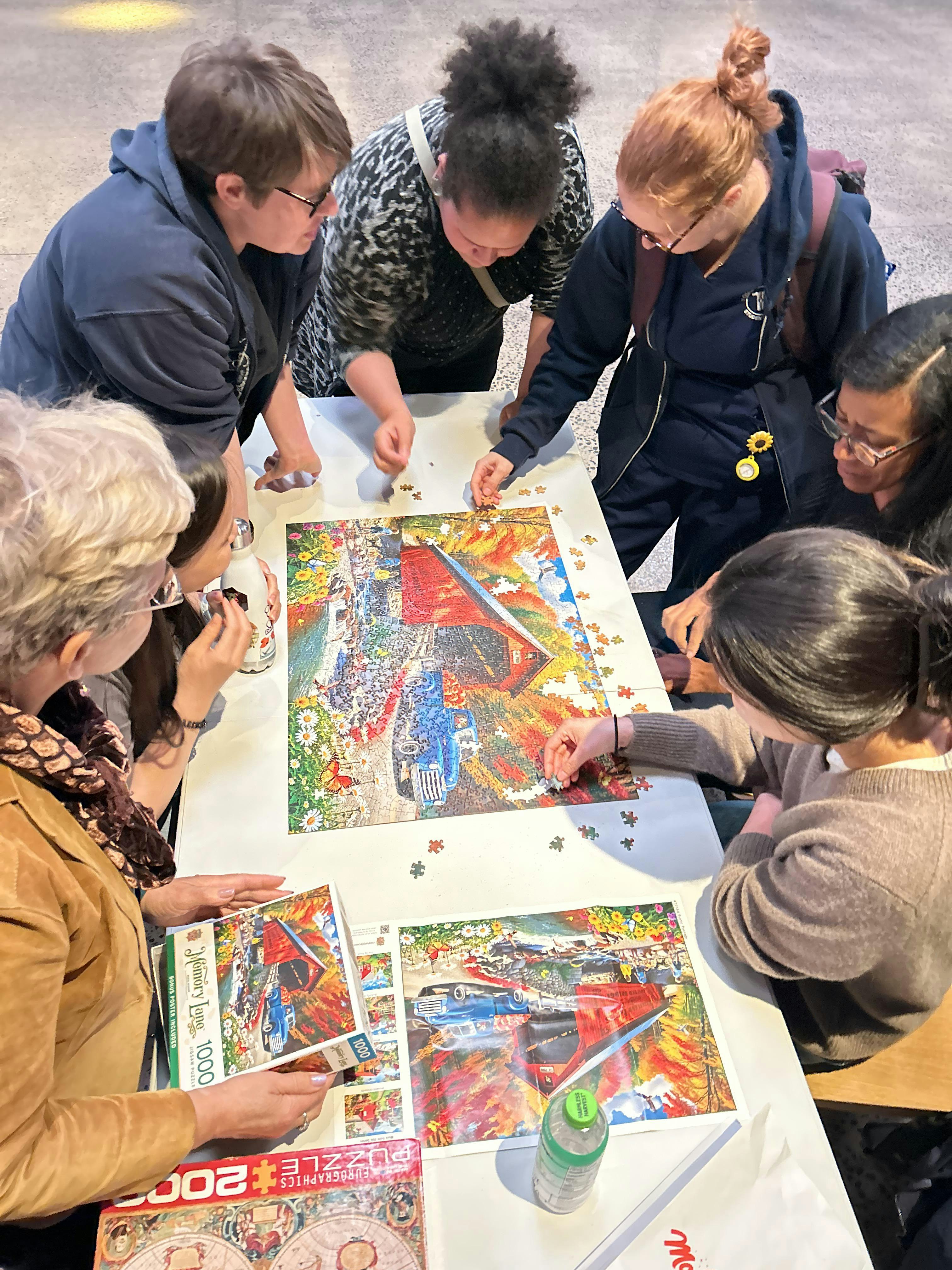 Puzzle Meetup at Olly