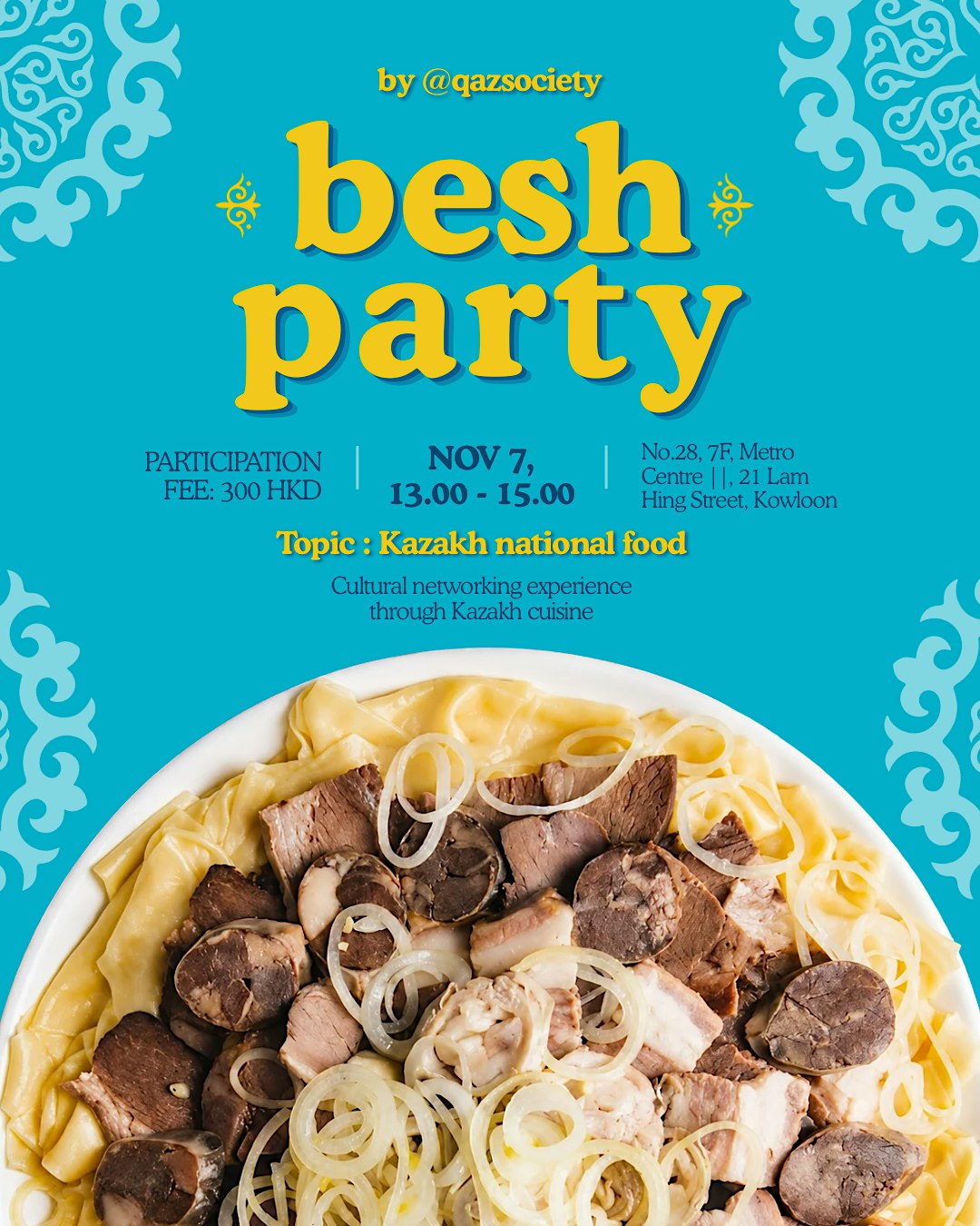 Besh Party — A Taste of Kazakhstan