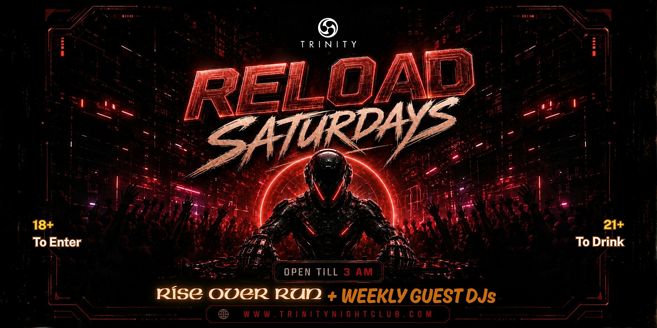 Reload Saturdays at Trinity • Entertaining Seattle's Dance Community