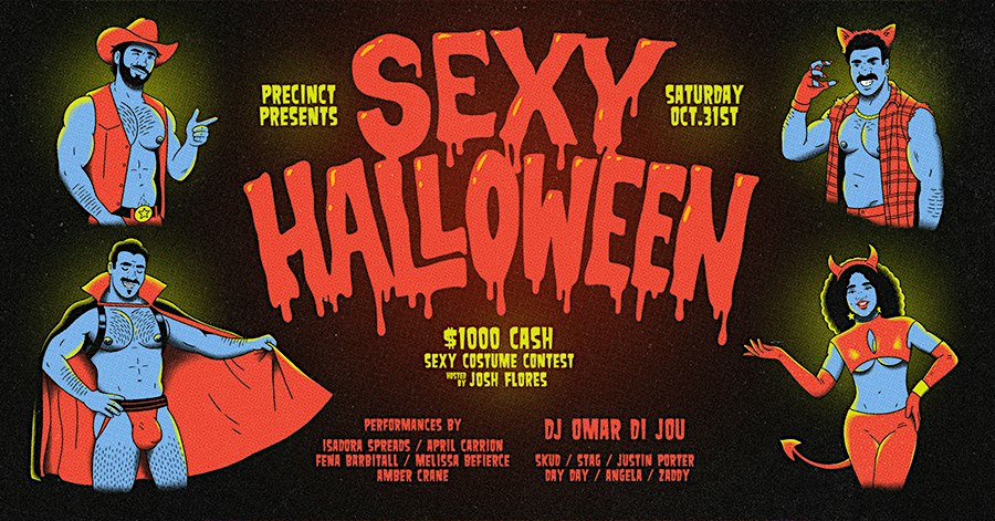 Sexy Halloween at Precinct