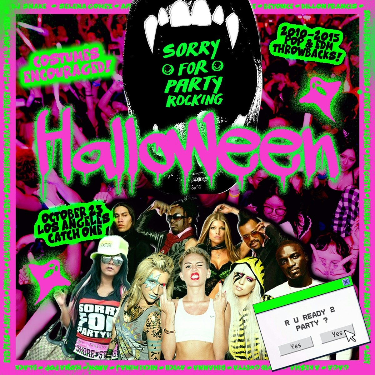 PROMISCUOUS HALLOWEEN: A SPOOKY 2000's CLUB BANGERS THROWBACKS PARTY