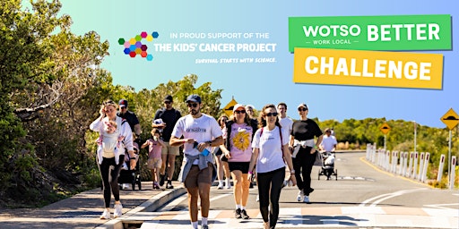 WOTSO Better Challenge 2026 – Fun Run (or walk) for Kids’ Cancer Research