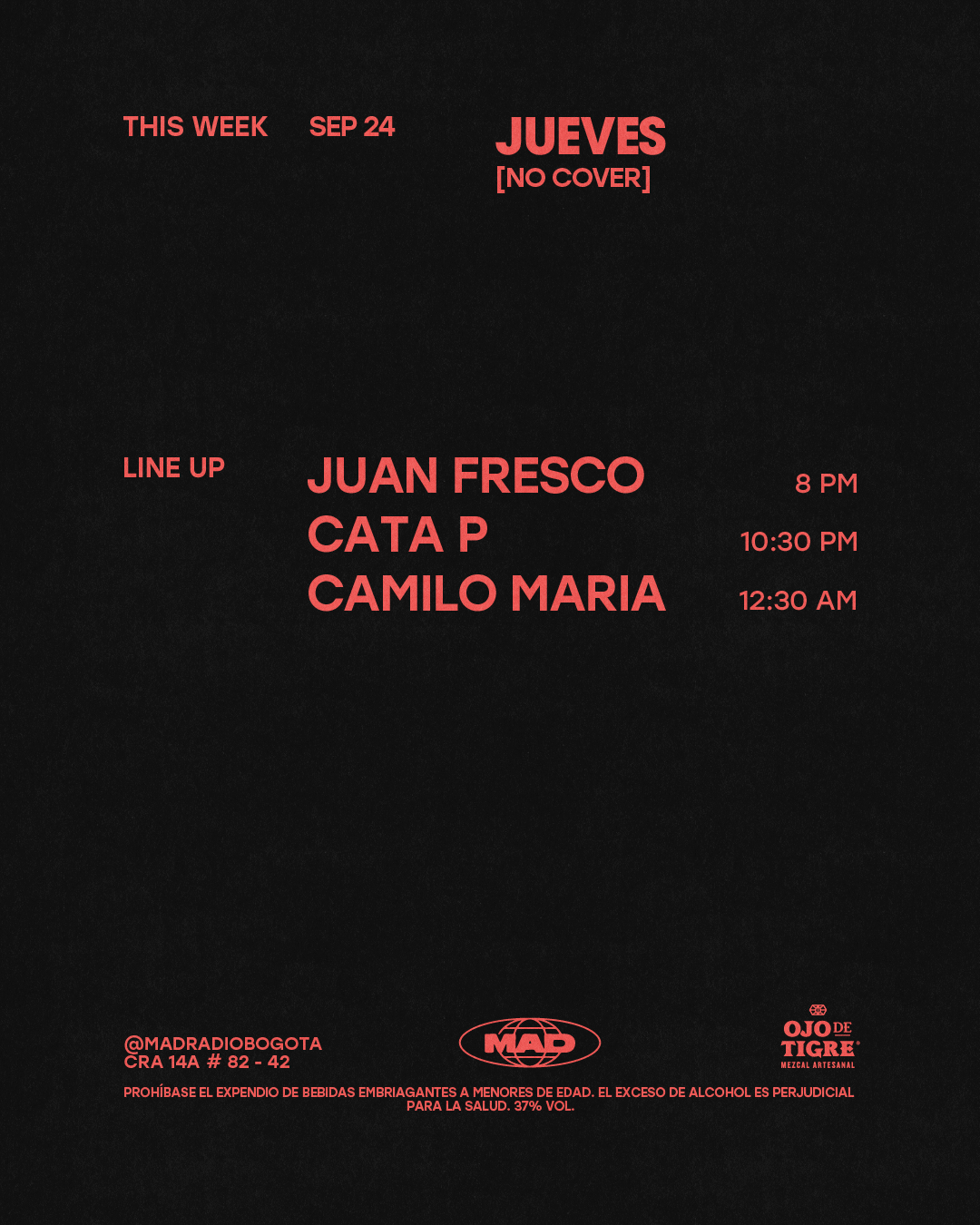 JUAN FRESCO / Cata P / CAMILO MARIA