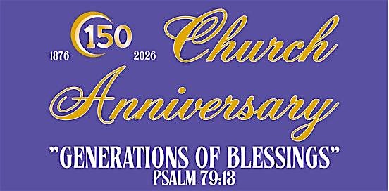 Providence Baptist Church 150th Year Anniversary Banquet