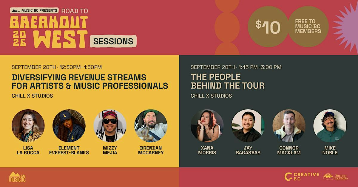 Music BC Presents: Road to BreakOut West Panels