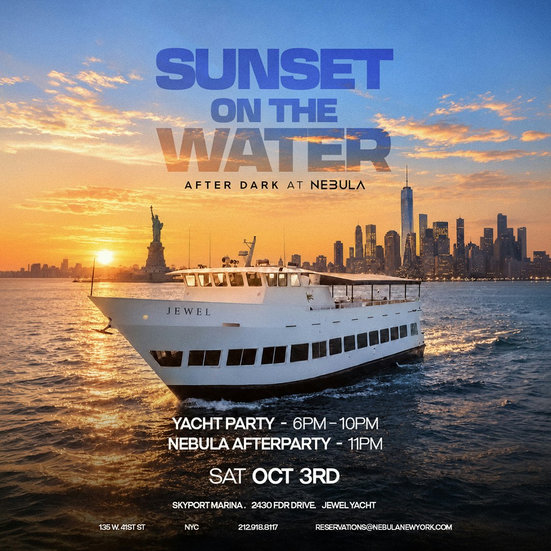 Nebula Yacht Night: Sunset Cruise