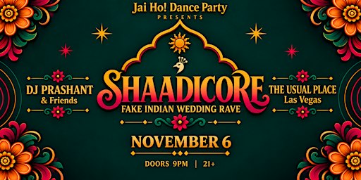 SHAADICORE: Fake Indian Wedding Rave | DJ Prashant | Las Vegas
