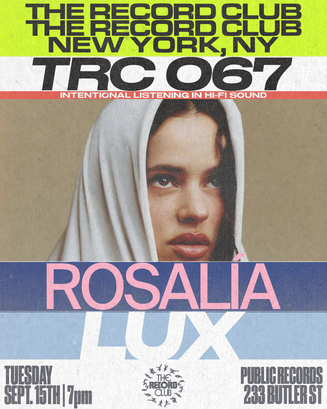 TRC 067 (NYC): Rosalía - LUX