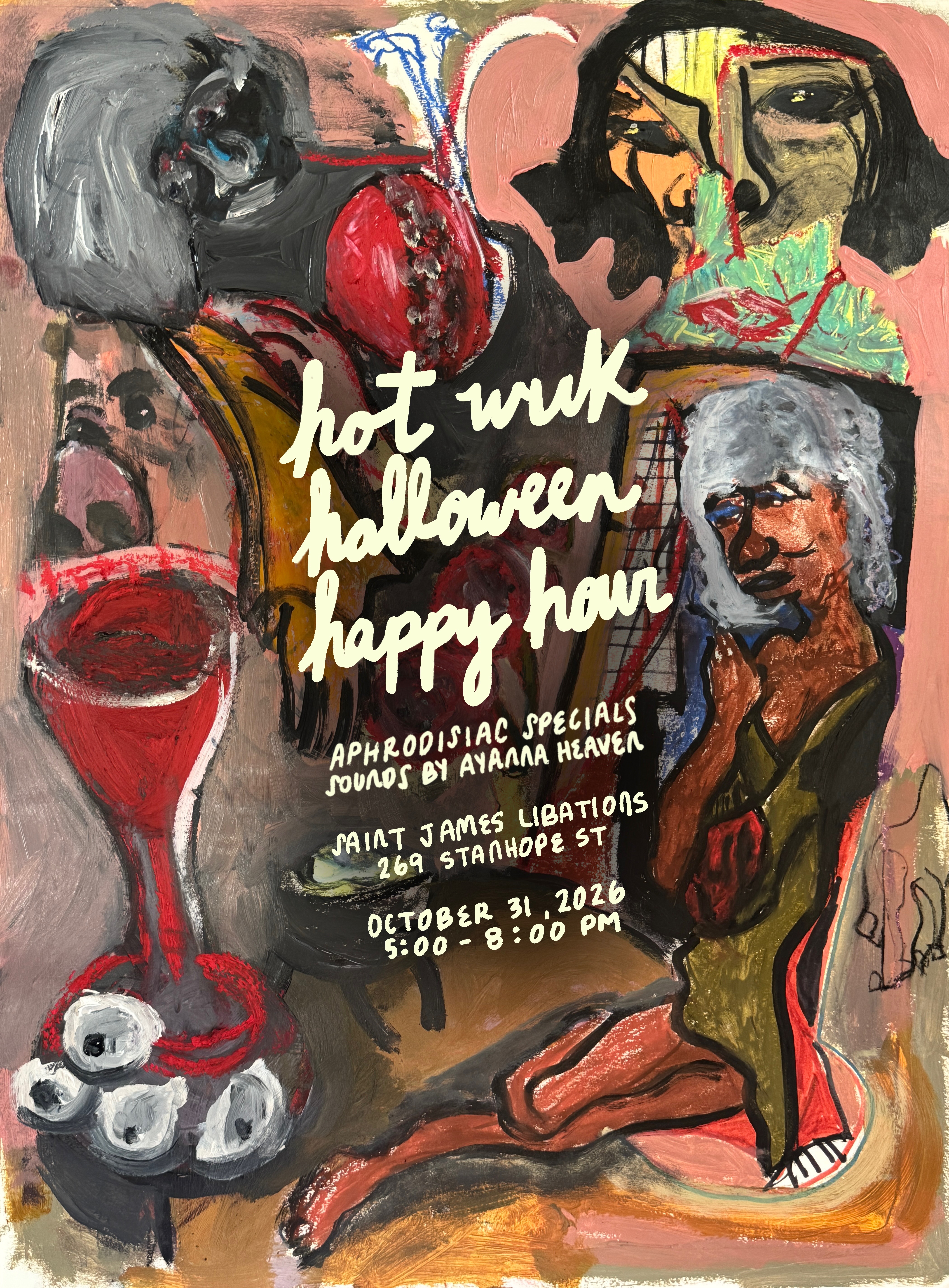 Hot Wuk Halloween Happy Hour