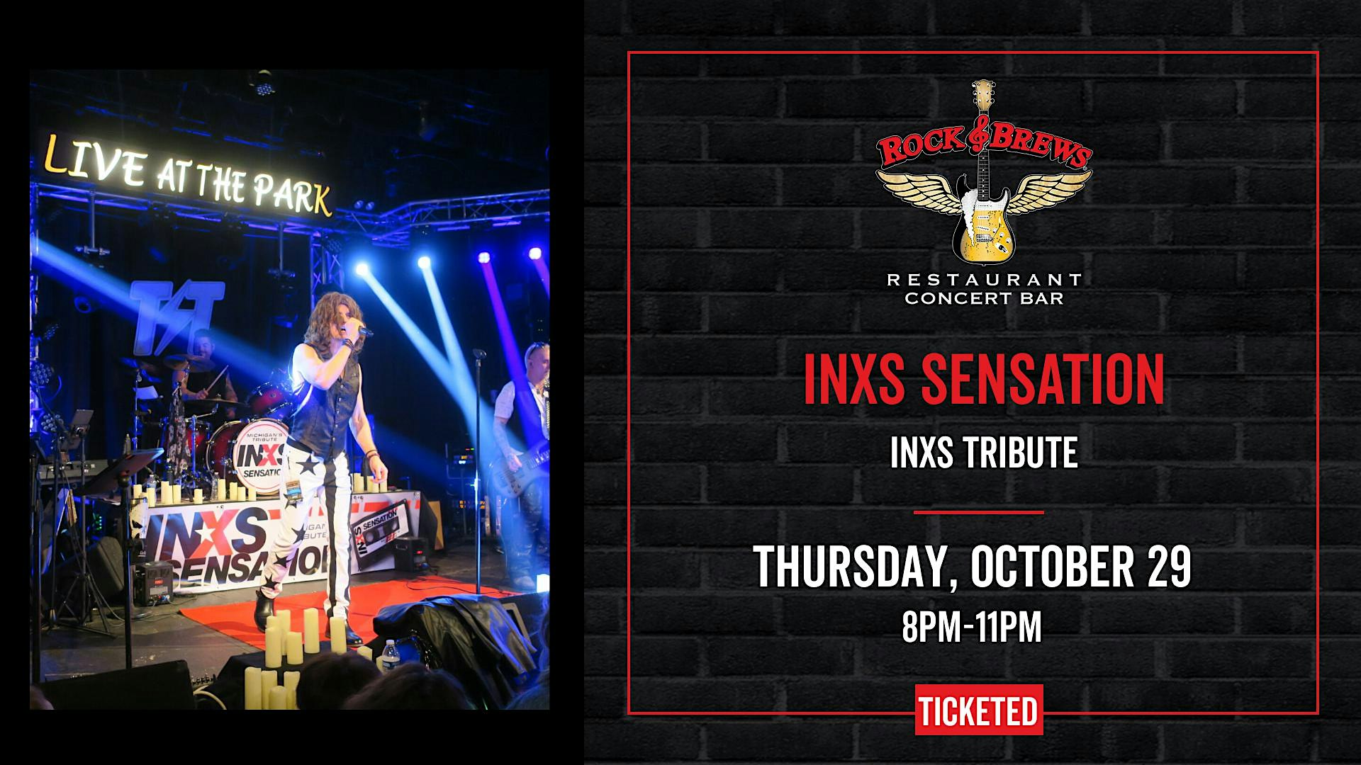 INXS SENSATION A TRIBUTE @ Rock & Brews Royal Oak