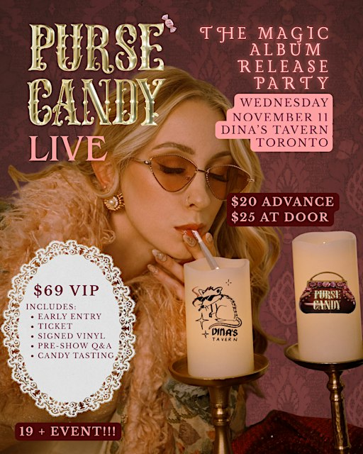 Purse Candy THE MAGIC Album Release Party