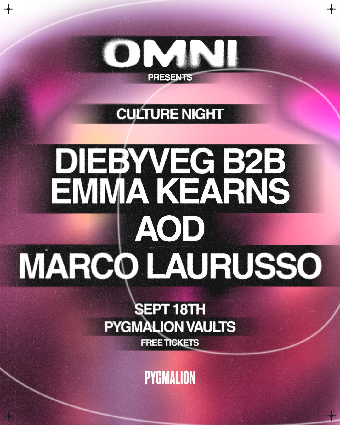 Pyg & Omni presents Culture Night 2026
