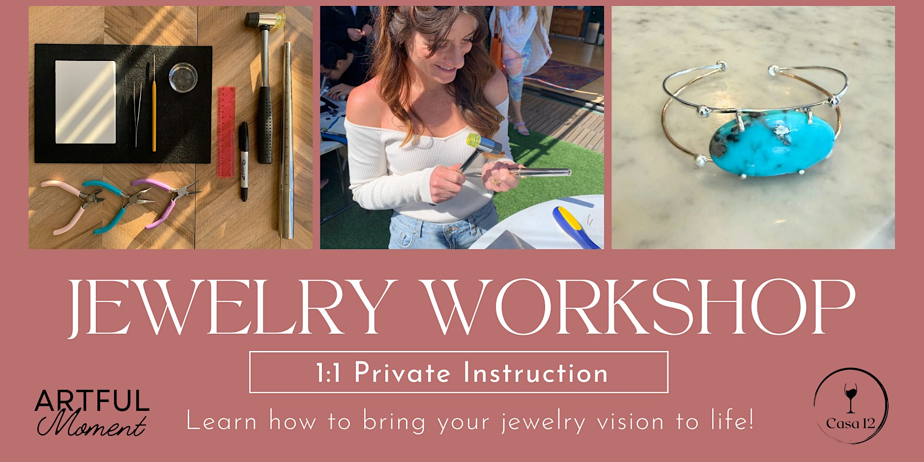 Private Metalsmithing Instruction | Jewelry Making Lesson in Los Angeles