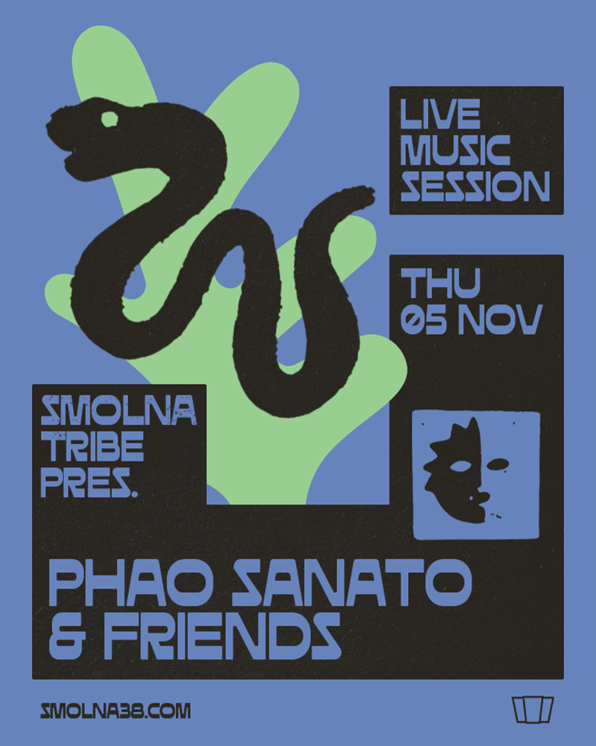 Smolna TRIBE pres. PHAO SANATO & FRIENDS - Live Music Session - AFTER: DJ PANZA