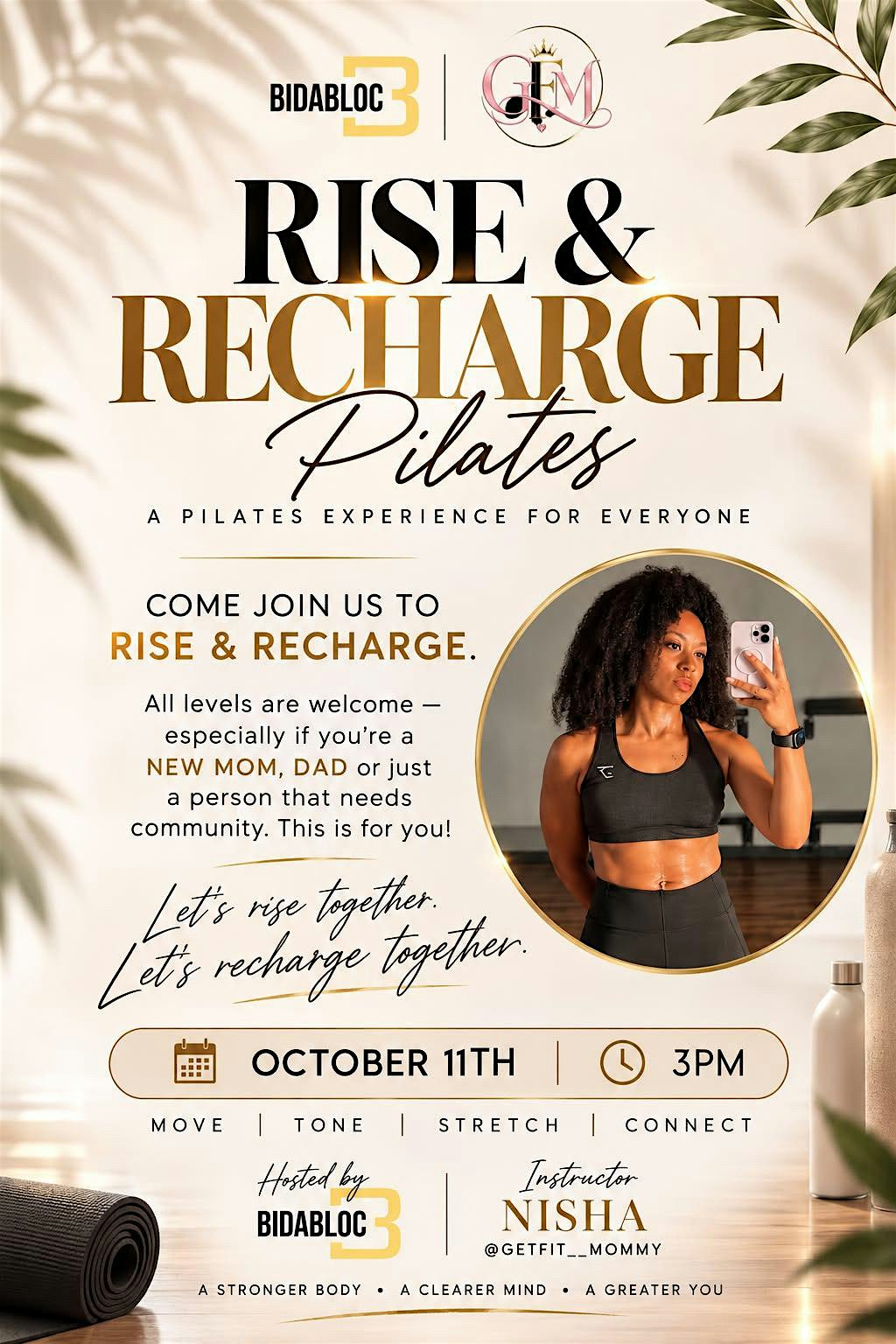 Rise & Recharge Pilates