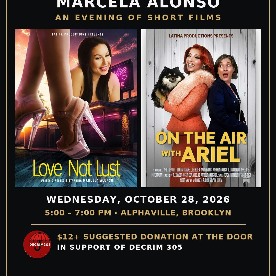 Marcela Alonso: An Evening of Short Films