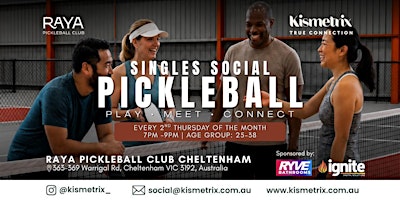 Oct 08 | Thursday Evening Pickleball for Singles Age 25-38 | Cheltenham