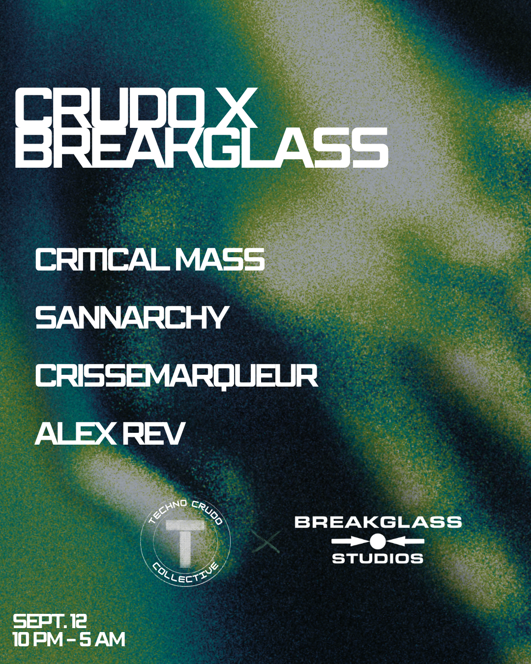 Techno Crudo x Breakglass Studios