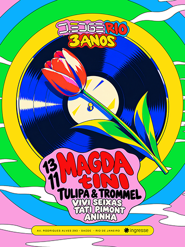 D-Edge Rio apresenta TULIPA & TROMMEL