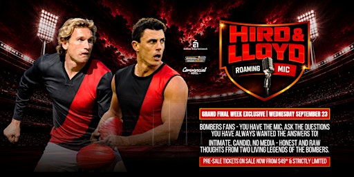 Roaming Mic with Hird & Lloyd LIVE at Commercial Hotel!