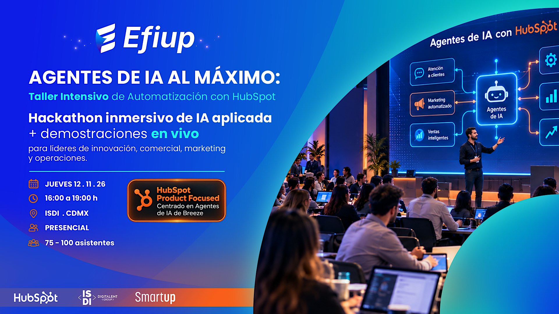 Agentes de IA al Máximo: Taller Intensivo de Automatización con HubSpot