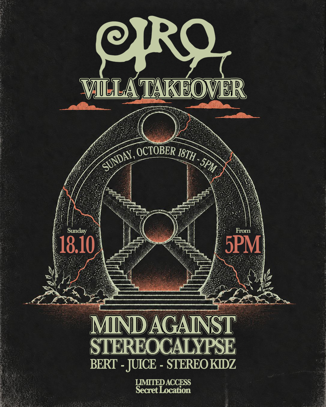 CirQ Villa Takeover with Mind Against & Stereocalypse