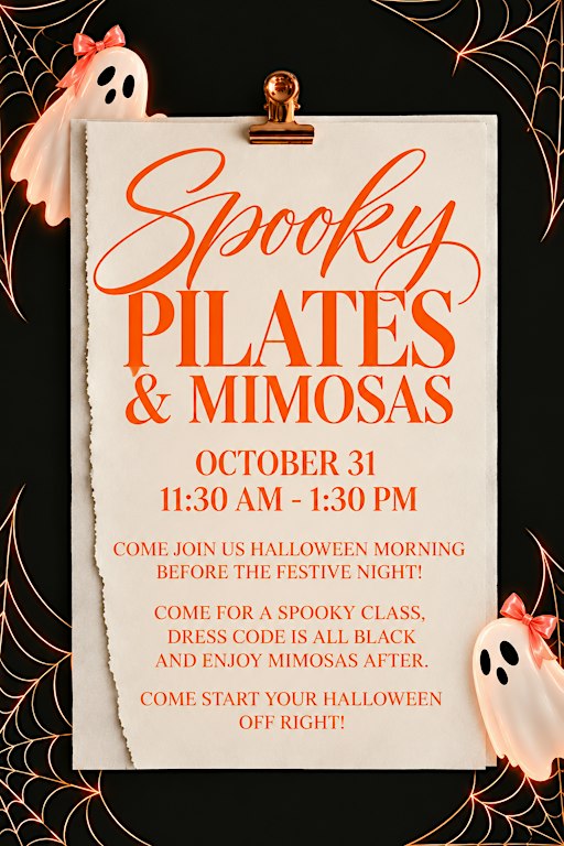 Spooky Pilates & Mimosas